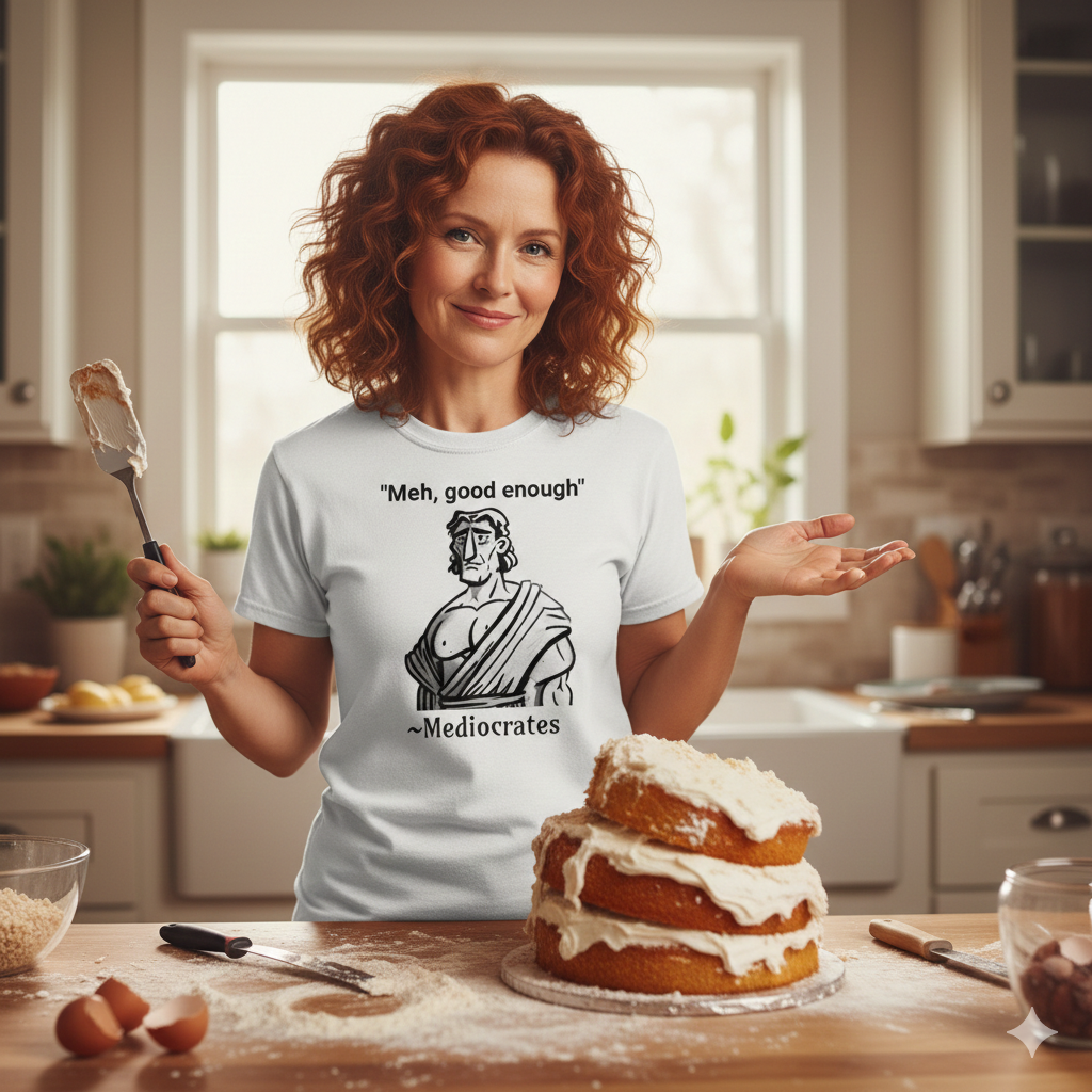 "good enough" tee — the ultimate underachiever uniform "good enough" tee — the ultimate underachiever uniform