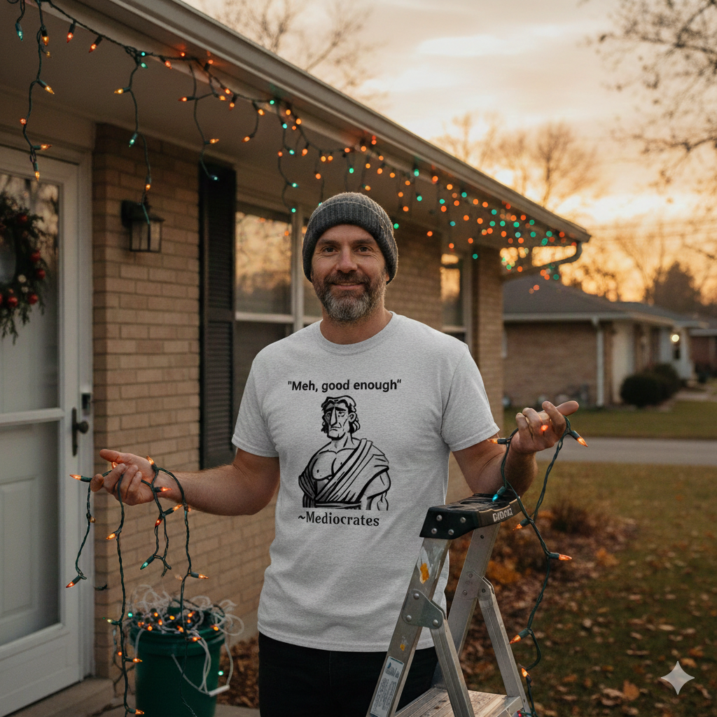 "good enough" tee — the ultimate underachiever uniform "good enough" tee — the ultimate underachiever uniform